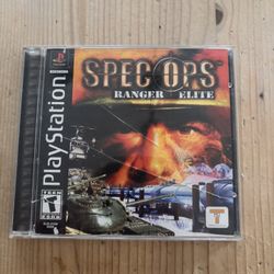 Spec Ops Ranger Elite/stealth Patrol PS1