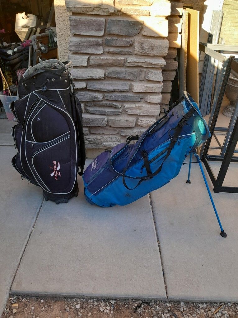 Exotics Or Calloway Golf Bags $25 Each See All Photos