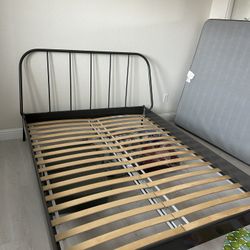 IKEA KOPARDAL Queen Size Bed Frame And Slats Rarely used 