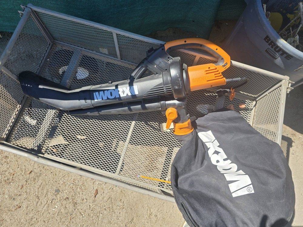 Worx Wg509 Leaf Blower & Vacuum