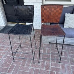 Leather Bar Stools