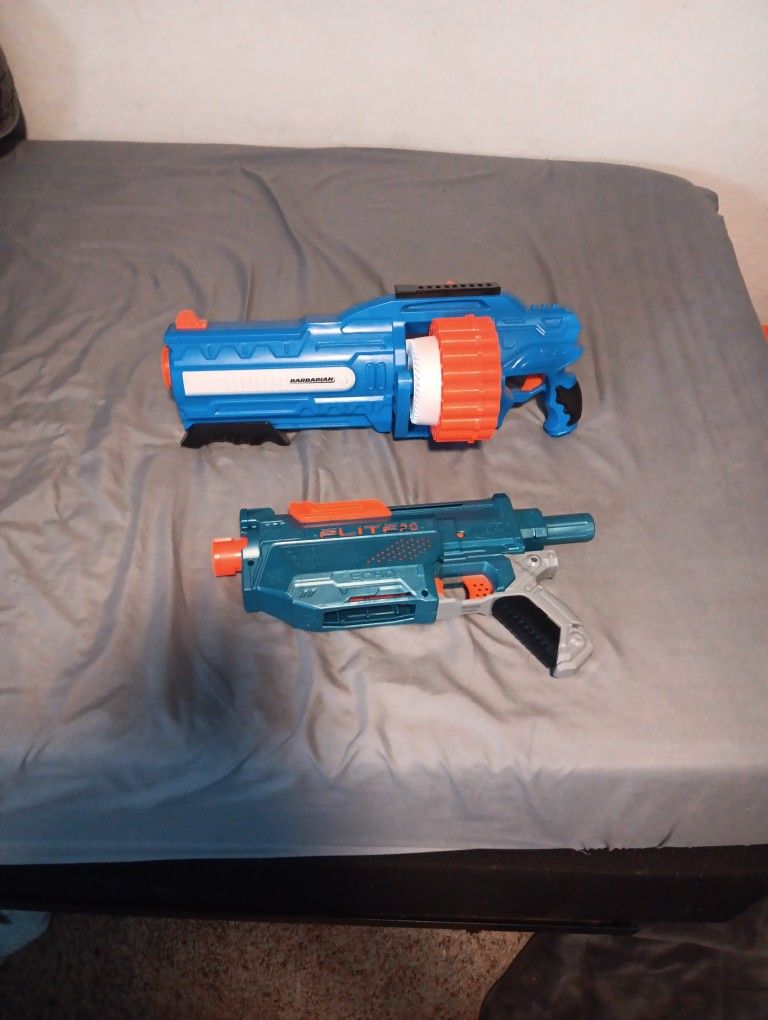 Nerf Guns (Does Not Come With Bullets)