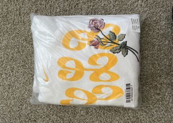 Certified Lover Boy White Hoodie Size XL