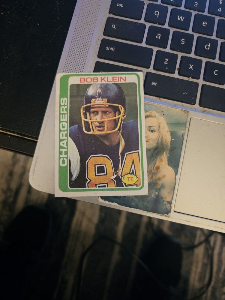 Bob Klein 1978 Topps Football Card