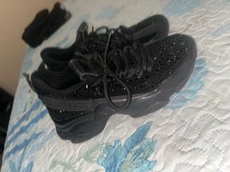 Steve Madden Rhinestone Chunky Sneakers