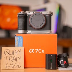 Sony a7cr camera