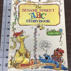 The Sesame Street A,B,C Storybook , Vintage Item