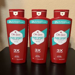 Body Wash Old Spice All For $15