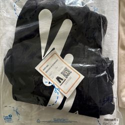 OFF WHITE NEW BLACK WAVE DIAG SLIM SWEATPANT MEDIUM OR LARGE