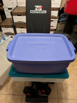 Blue Storage Bin