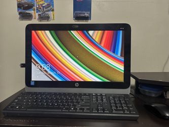 HP All-in-One Desktop + keyboard/mouse