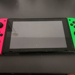 Nintendo Swith With Everything But The Box