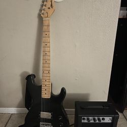 Hondo Guitar & Fever Amp. $100 OBO