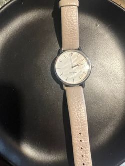 Kate Spade New York 0073 Women's Beige Leather Analog Dial Quartz Watch