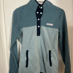  Columbia Women’s Fleece Snap-up XS