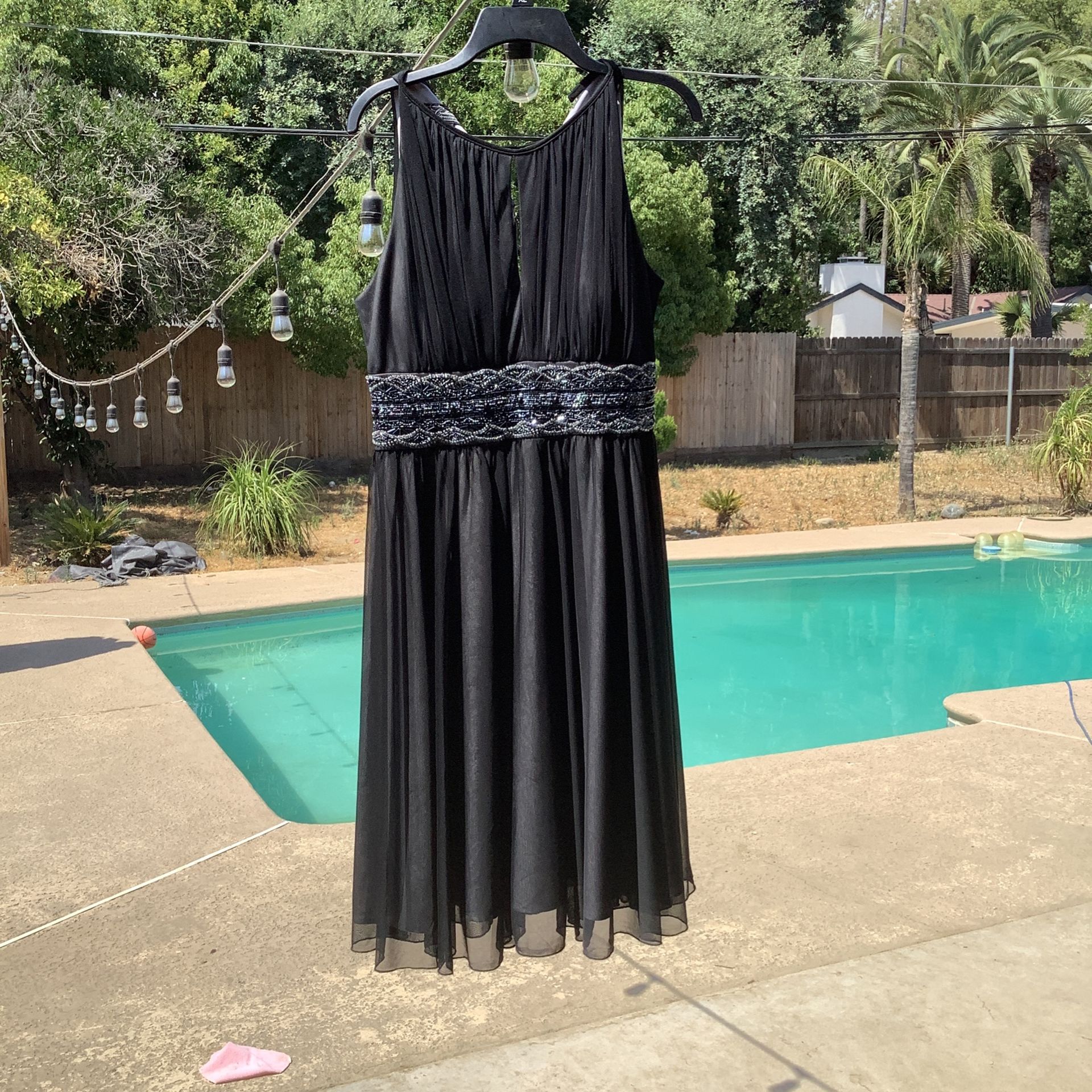 Dress barn Collection Black Dress Size 14