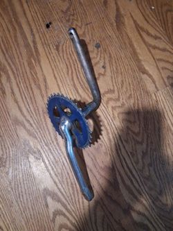 One piece cranks