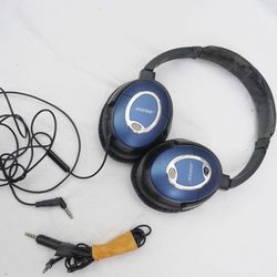 Bose QC15 QuietComfort 15 Limited Edition Blue Wired Over-ear Headphones