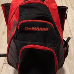 Demarini Red Baseball Bag