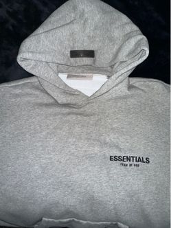 Fear of God Essentials Grey Hoodie