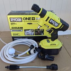 Ryobi One+HP 18V EZClean 600 Psi 0.7 Gpm Power Cleaner (Tool Only)