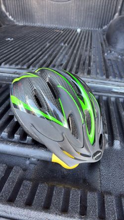 Schwinn Black and Green Bike Helmet