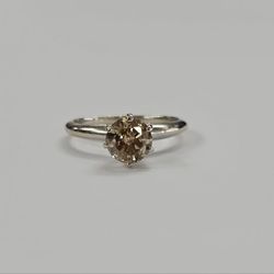 Chocolate Gold Diamond Ring #11429