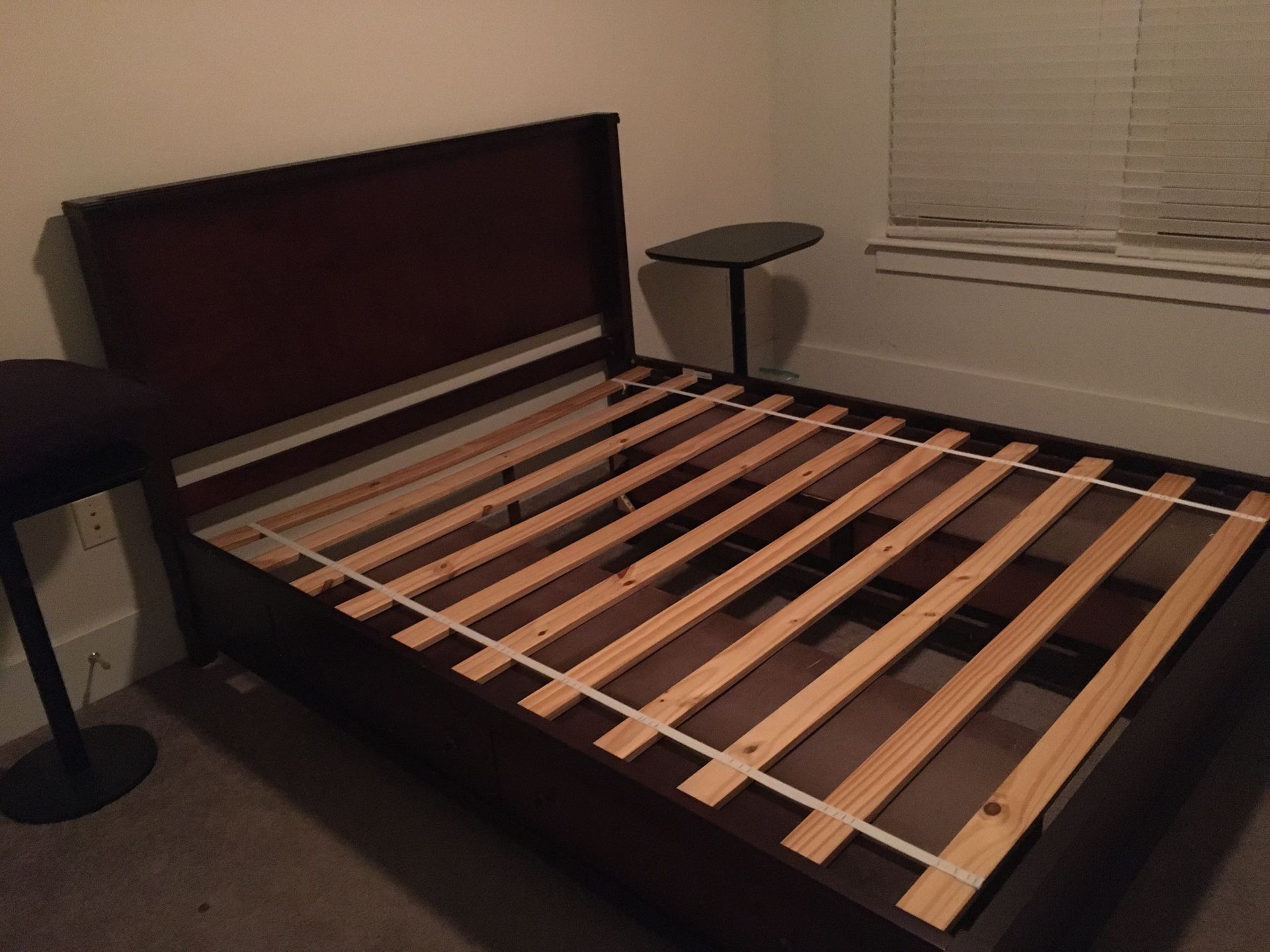 Queen size bed frame