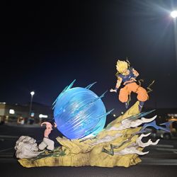 Dragon Ball Z Goku Kid Buu Figurine Statue 8.9" Stewart&Nellis Pick Up 