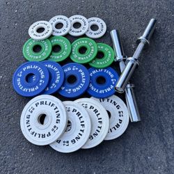 Dumbbells Bars And Change Plates