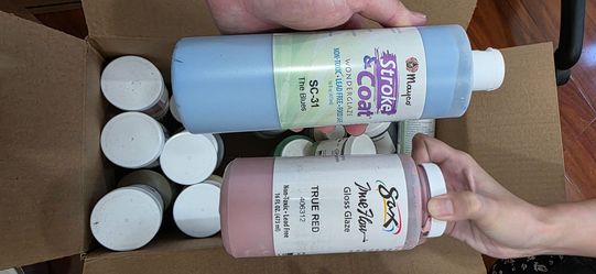 Color Glaze for Clay, Ceramic, Pottery