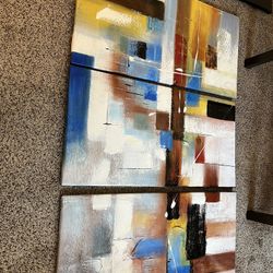 Abstract Art Print Set