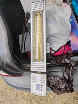 Patio Heater-Air Choice Electric Infrared Heater 1500W Wall Mounted Indoor Outdoor,