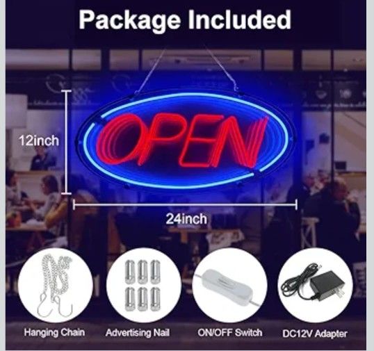 Brand New OPEN LED Sign 