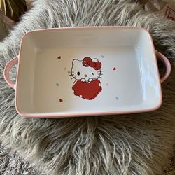 Large Hello Kitty Baking Dish Valentine