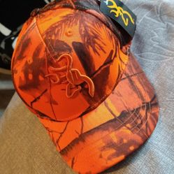 Orange Camouflage  Cap by Browningh