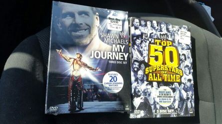 WWE AND WWF BOX SETS (NEW)
