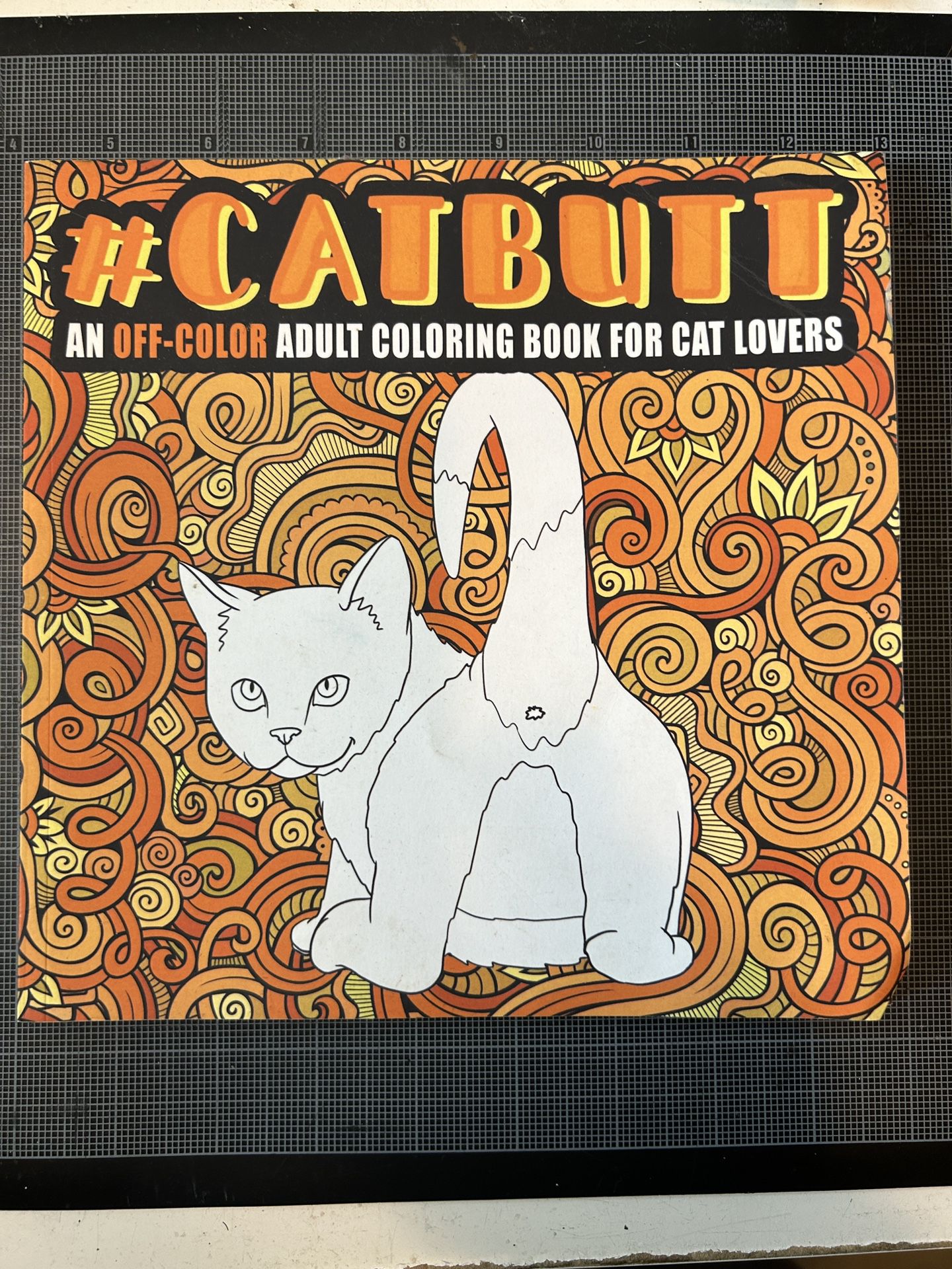 #Catbutt Adult Coloring Book 