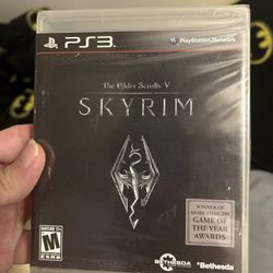 Skyrim PS3 Sealed 