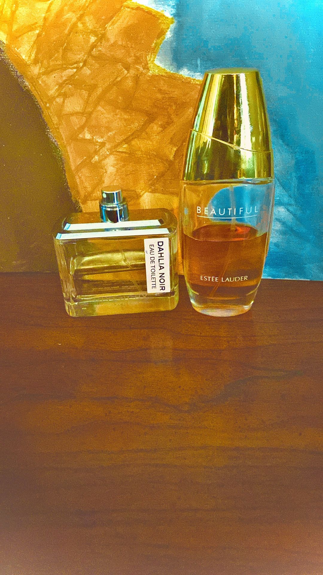Beautiful by Estée Lauder & Givenchy Dahlia Noir – Half Full 