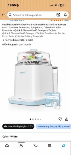Baby washer, sterilizer and dryer