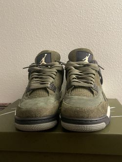 Jordan 4 Olive Green