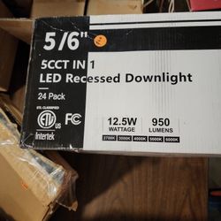 Led Recessed Downlight 24pk