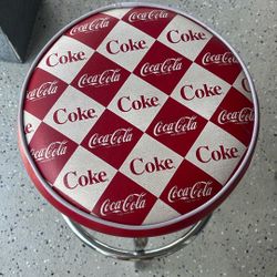 Vintage Coca Cola Stool Chair 2007