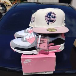$100 Local Pickup  Nike Air Max 90 Pink Rose   Size 11.5 No Box  Worn A Few Times  No Trades Price Is Firm $30 Extra For Hat