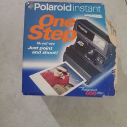 POLAROID INSTANT.  ONE STEP