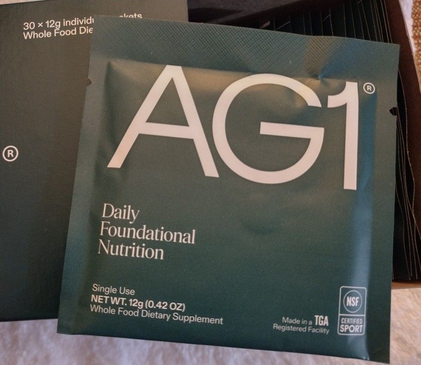 AG1  Powder, 12gram Packets, 30 Count Per Box