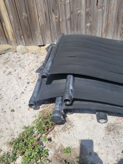 Bulk Lot: 7x Solar Pool Heating Panels 12ftx4ft– For Above-Ground Pools (As-Is)