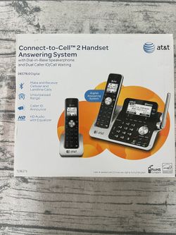 At&t 2 Handset Answering System