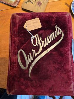 Antique 1800's Family Photo Album